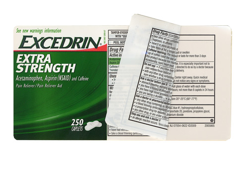 excedrin-booklet-label-open